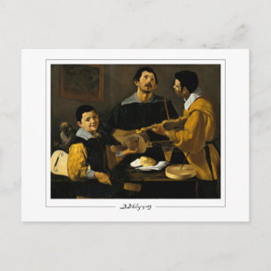 Diego Velázquez #154 - Cartão Postal de Arte Fina
