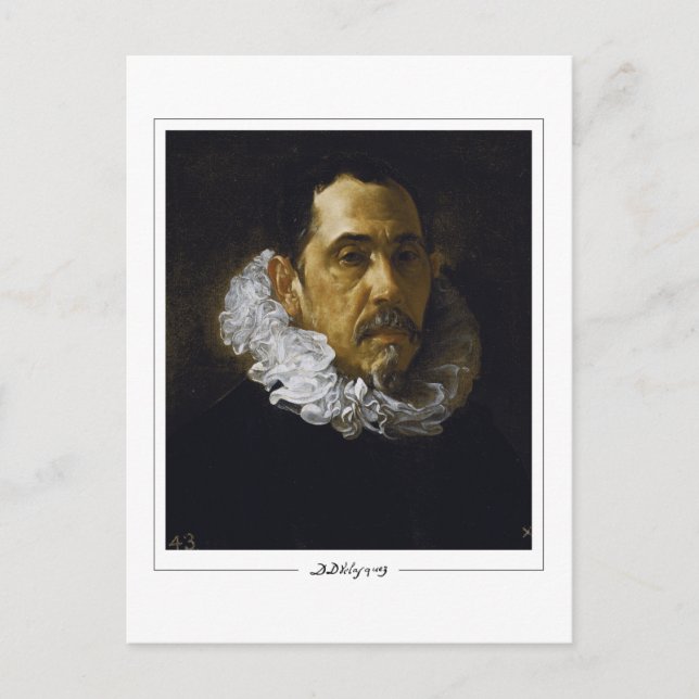 Diego Velázquez #73 - Cartão Postal de Arte Fina (Frente)