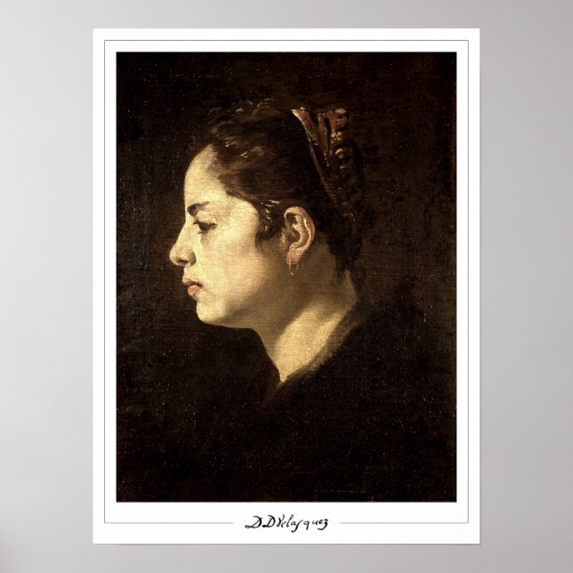 Diego Velázquez Zedign Art Poster nº 10 (Frente)