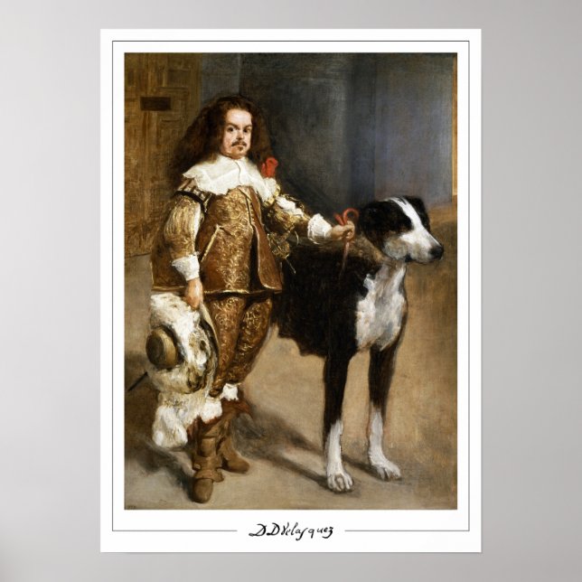 Diego Velázquez Zedign Art Poster nº 108 (Frente)