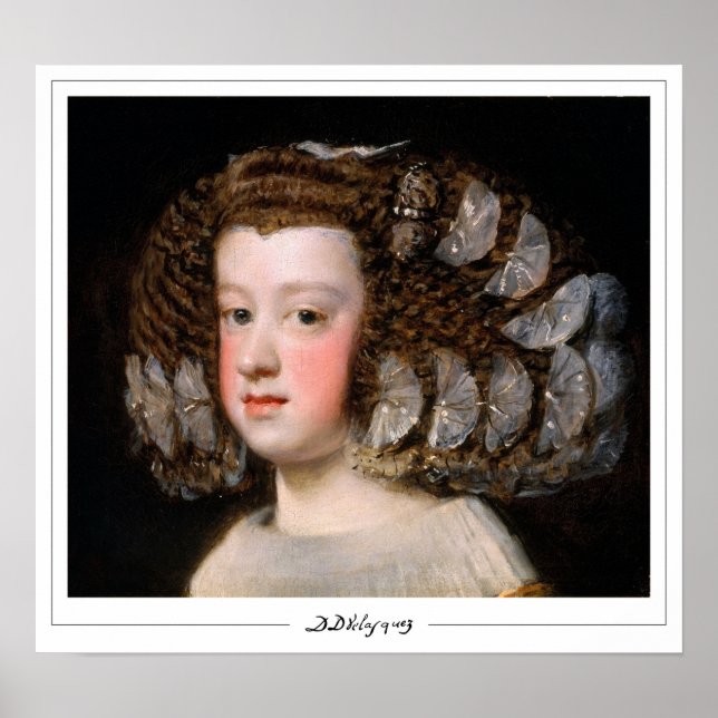 Diego Velázquez Zedign Art Poster nº 122 (Frente)