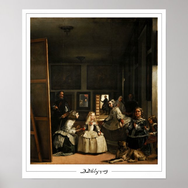 Diego Velázquez Zedign Art Poster nº 148 (Frente)
