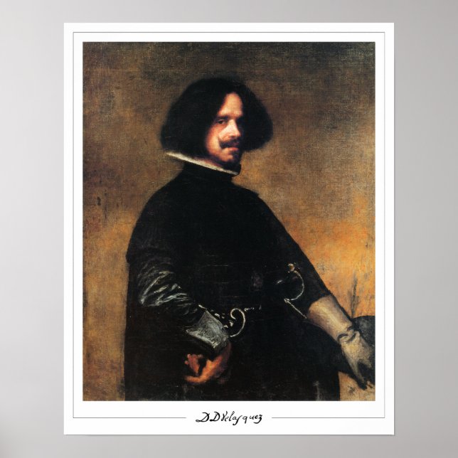 Diego Velázquez Zedign Art Poster nº 22 (Frente)