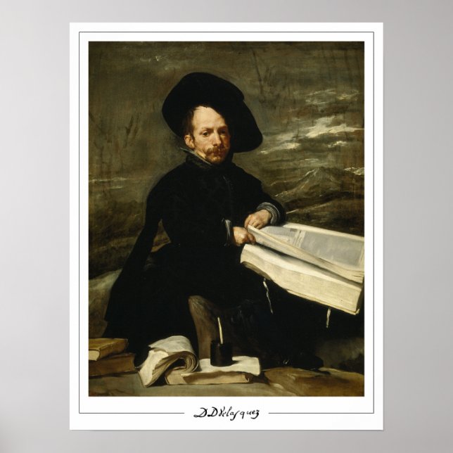 Diego Velázquez Zedign Art Poster nº 31 (Frente)