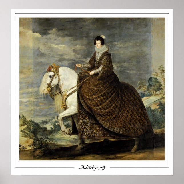 Diego Velázquez Zedign Art Poster nº 44 (Frente)