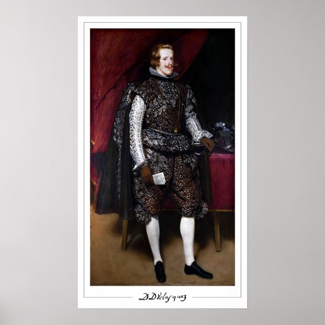 Diego Velázquez Zedign Art Poster nº 75 (Frente)