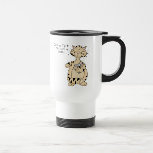 Dieta com um amigo - caneca de viagem