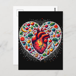 Dieta saudável, Cartão postal