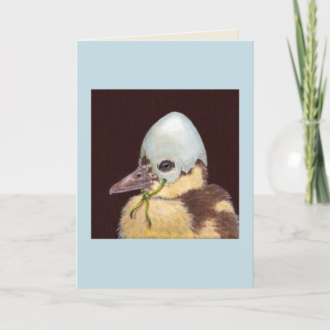 Dietrich, o cartão do pato bebê (Frente)