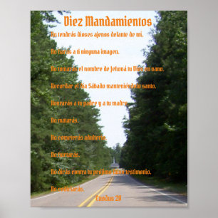 Diez Mandamientos - Camino Celestial Poster