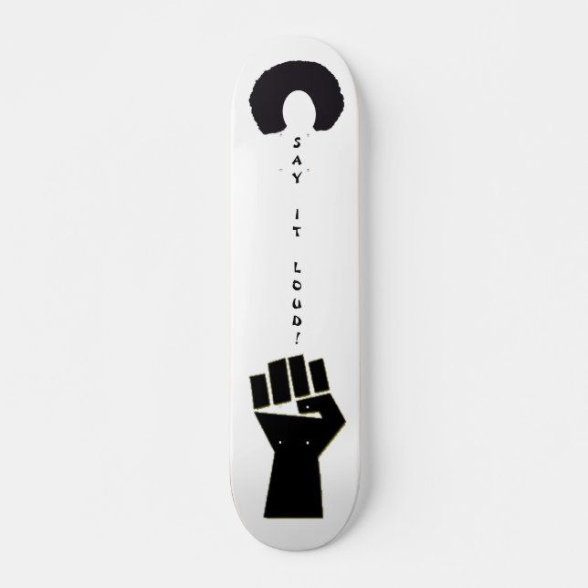 Diga alto! Skate (Frente)