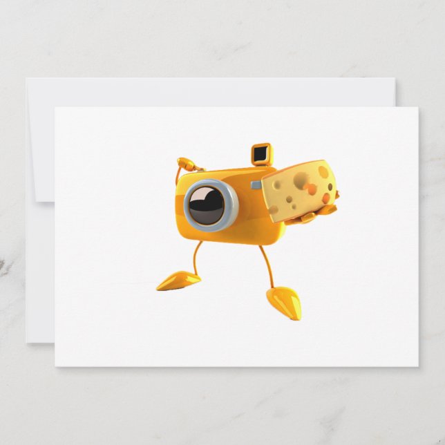 Diga Convites para Queijo (Frente)