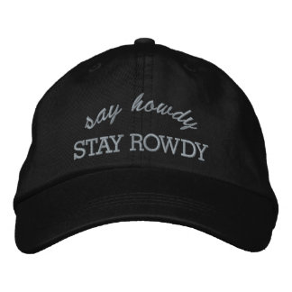 Diga Howdy Baseball Boné Bordado Hat Unisex