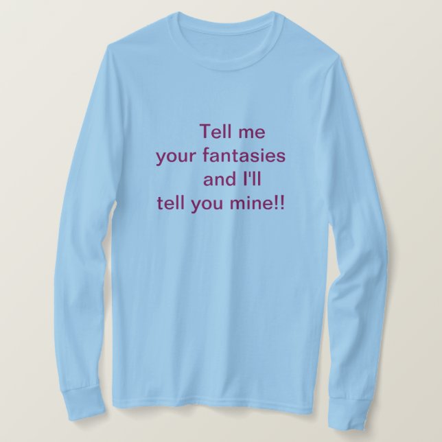 Diga-me Fantasy T-Shirt (Frente do Design)