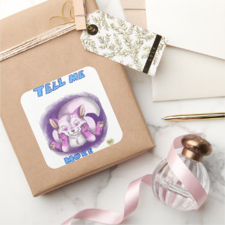 Diga-me mais adesivo