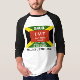 DIGA-ME SE U Camisa T Básica de 3/4 Capa Raglan Ma