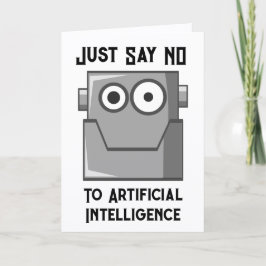 Diga Não ao Cartão Postal da Inteligência Artifici