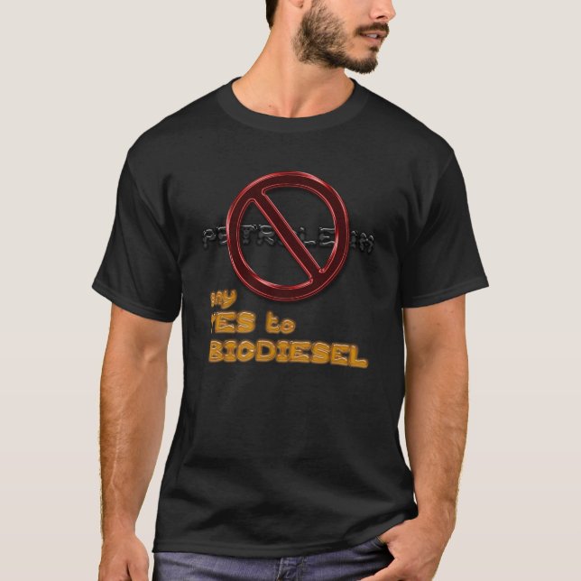 Diga NÃO ao PETRÓLEO, diga SIM ao t-shirt do (Frente)