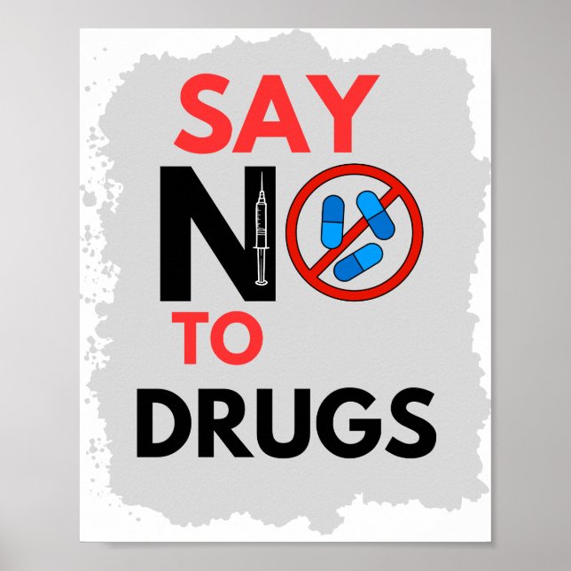 Diga Não Aos Posters De Drogas (Frente)