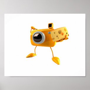 Diga o poster do queijo