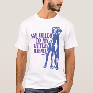 Diga Olá Para a Minha Pequena Camiseta Amiga