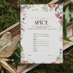 Diga Que Spice Pressionou O Jogo De Chá de panela 
