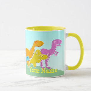 Diga Rawr! Caneca conhecida dos dinossauros