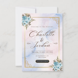 Diga 'Sim' ao Cartão de Casamento Perfeito