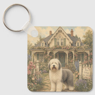Digby, chaveiro do Old English Sheepdog da Vovó