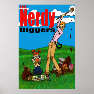 Diggers modernos - Logotipo padrão - Poster 24x36