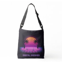 Digital Dreamer Eco-Friendly Tote | Aesthetic Bag
