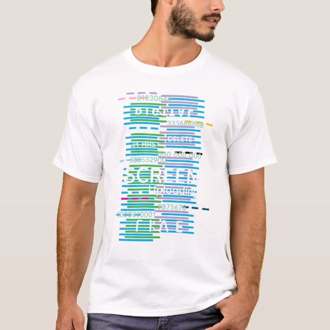 "Digital" Men's T-shirt (Frente)