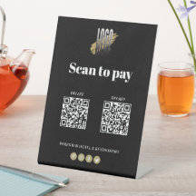 Digitalização de logotipo simples para pagar os có