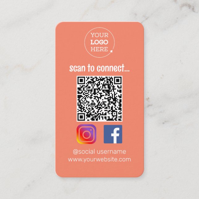 Digitalizar Para Conectar Cartão de Visita (Frente)