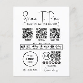 Digitalizar para pagar à empresa Qr Code Pagamento