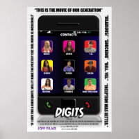 Dígitos - Desconto Poster Teatral