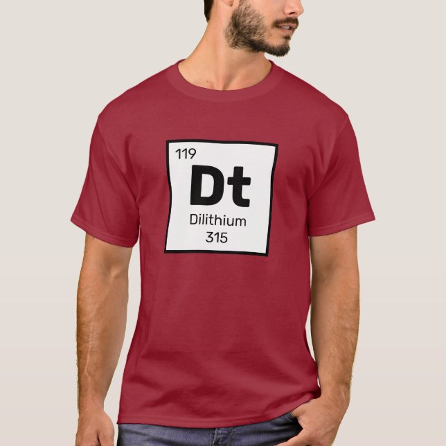 Dilitio / Mesa Ficcional - T-Shirt Elemento Dt (Frente)