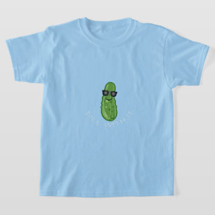 Dill With It Design - Camiseta Básica Para Meninas