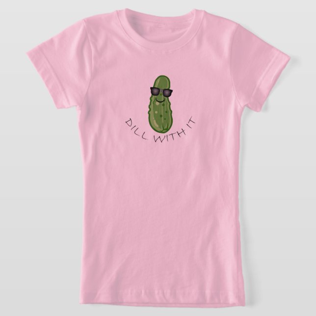 Dill With It Design - T-Shirt Bela Jersey Das Rapa (Postura )