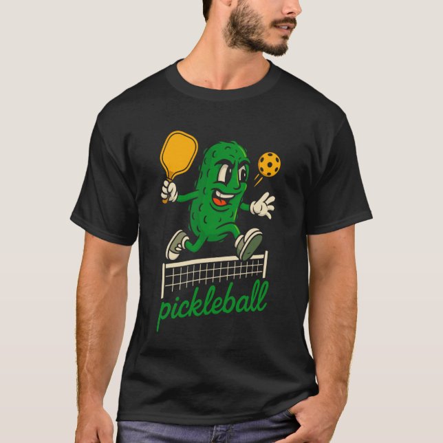 Dill with It Pickleball Piada Camiseta Pickleball  (Frente)