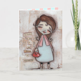 Dilly Dally - Cartão de Aniversário