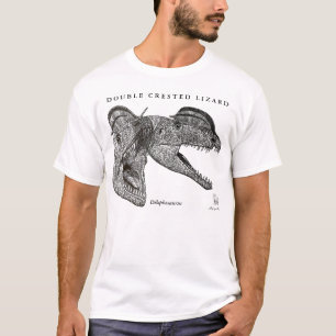Dilophosaurus Gregory Paul da camisa do dinossauro