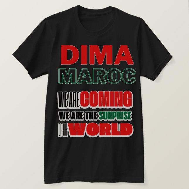 Dima Maghrib T-Shirt   (Frente do Design)