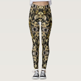 "Dimension Vs Shape", Leggings femininas