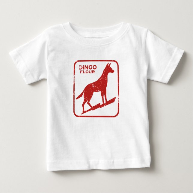 Dingo Flour Baby T-Shirt (Frente)