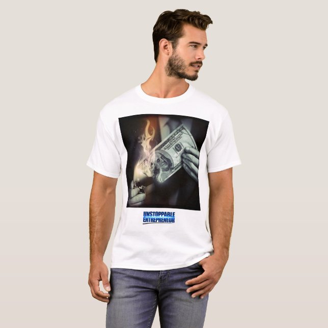 dinheiro para queimar a camisa (Frente Completa)