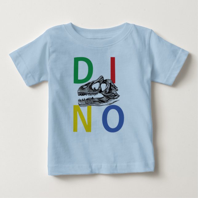 DINO - Baby Fine Jersey T-Shirt (Frente)