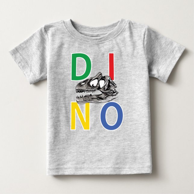 DINO - Baby Fine Jersey T-Shirt (Frente)