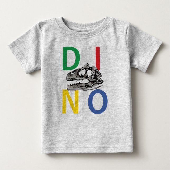 DINO - Baby Fine Jersey T-Shirt (Frente)