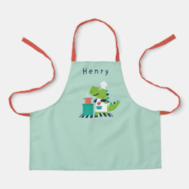 Dino Chef Apron Com Nome